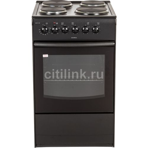 Электрическая плита Darina S EM 341 404 At, эмаль, электрическая, без крышки, антрацит/черный