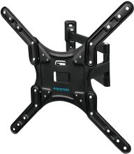 Изображение товара Кронштейн для телевизора Kromax DIX-25, поворотно-выдвижной и наклонный, черный