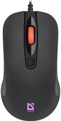 Мышь проводная Defender Ultra Classic MB-280, USB, черный