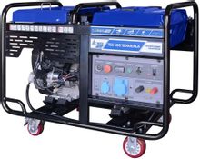 Изображение товара Бензиновый генератор ТСС SGG 12000EHLA 13 кВт с колёсами и аккумулятором