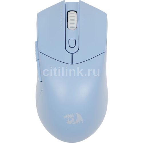 Мышь беспроводная Redragon St4r Pro, игровая, Bluetooth/Радио, оптическая, USB, 26000dpi, голубой [72267]