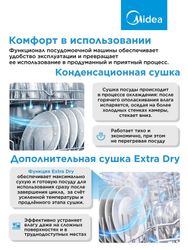 Встраиваемая посудомоечная машина Midea MID60S050