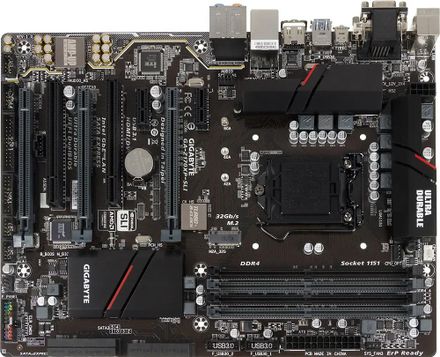 Материнская плата Gigabyte GA-Z170XP-SLI, LGA 1151, Intel Z170, ATX, Ret