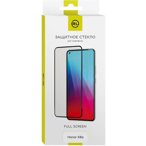 Защитное стекло для экрана Redline для Honor X8a 1 шт, с аппликатором для разглаживания, прозрачный [ут000035889]