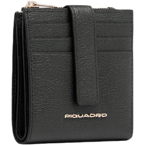 Чехол для кредитных карт Piquadro Patricia PP6843W140R/N, кожа натуральная, черный