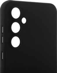 Чехол (клип-кейс) BORASCO Silicone Case, для Samsung Galaxy A55, черный