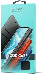 Чехол (флип-кейс) BORASCO Book Case, для Xiaomi Poco M6 Pro, черный