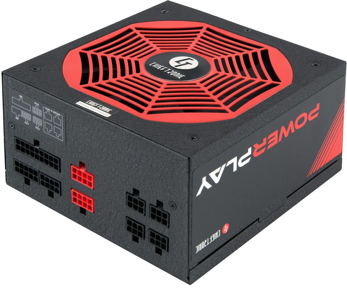 Блок питания CHIEFTEC PowerPlay Gold GPU-750FC, 750Вт, 140мм, черный,  retail – купить в Ситилинк | 1683885