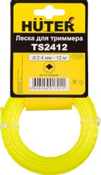 Изображение товара Леска для садовых триммеров Huter TS2412,  2.4мм, 12м [71/2/13]