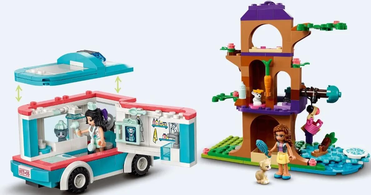 Lego friends vet car hotsell