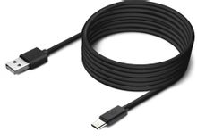 Изображение товара Кабель BORASCO USB Type-C (m) -  USB (m),  2м,  2A,  черный [21975]