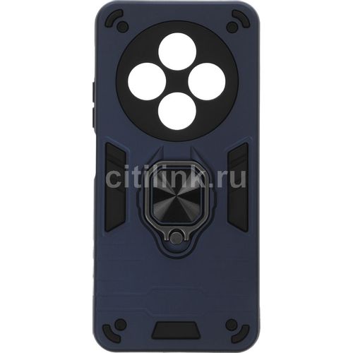 Чехол (клип-кейс) BORASCO Anti-Shok Case, для Xiaomi Redmi 14C/A4/Poco C75, противоударный, темно-синий [52463]