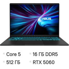 Изображение товара Игровой ноутбук ASUS V16 V3607VM-TK220 16 дюймов, мощный график RTX 5060