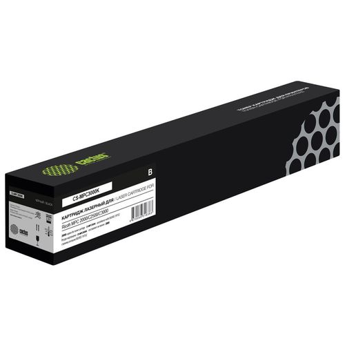 Картридж Cactus CS-MPC3000K, 842030, черный / CS-MPC3000K