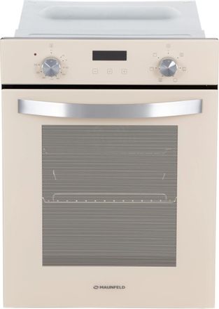 Духовой шкаф электрический MAUNFELD EOEM516BG,  51л,  дверца с 2 стеклами,  бежевый