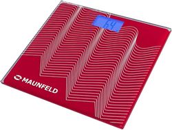 Изображение товара Напольные весы MAUNFELD MBS-183G02, до 180кг, цвет: красный [ка-00019060]