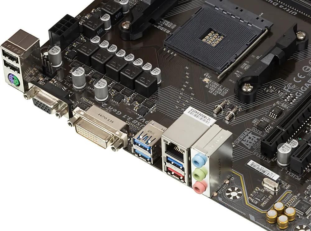 GIGABYTE GA A320M DS2 SocketAM4 AMD A320 mATX Ret M00141812