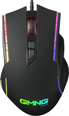 Мышь проводная GMNG 950GM, игровая, оптическая, USB, 7200dpi, черный [1533300]