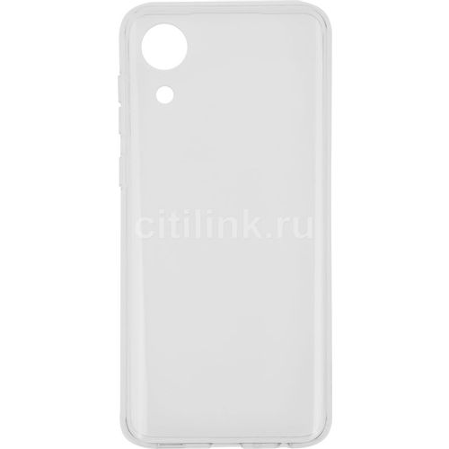 Чехол (клип-кейс) BORASCO для Samsung Galaxy A03 Core, прозрачный [40943]