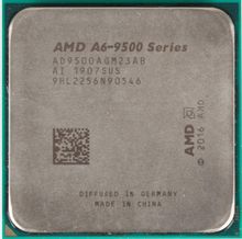 Изображение товара Процессор AMD A6 9500 Bristol Ridge 3.5 ГГц для домашнего ПК Изображение товара Процессор AMD A6 9500 Bristol Ridge 3.5 ГГц для домашнего ПК
