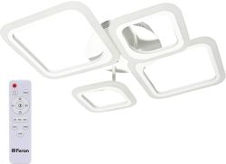 Люстра FERON 41670, 84 Вт, 3000-6500К белый/белый