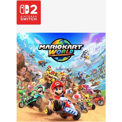 Игра Nintendo Mario Kart World EU, для Nintendo Switch 2, регион: Россия, RUS (интерфейс и субтитры)