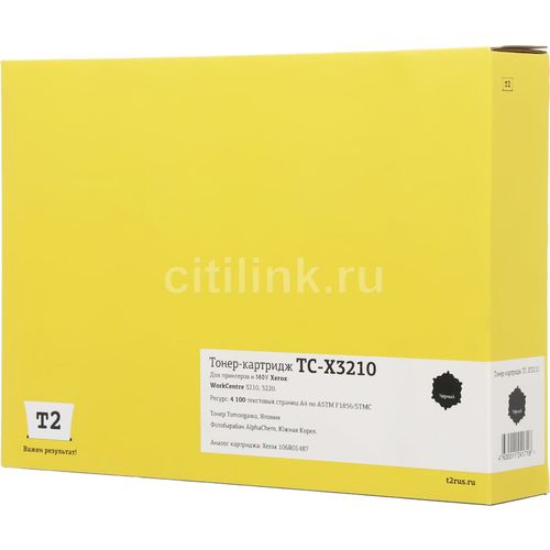 Картридж T2 106R01487, 106R01487, черный / TC-X3210