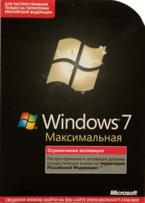 Операционная система Microsoft Windows 7 Ultimate 32/64 bit SP1 Rus BOX (GLC-02276)