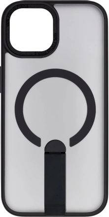 Чехол (клип-кейс) ZIBELINO Shine, для Apple iPhone 15, черный [zms-apl-15-sh-st-blk]