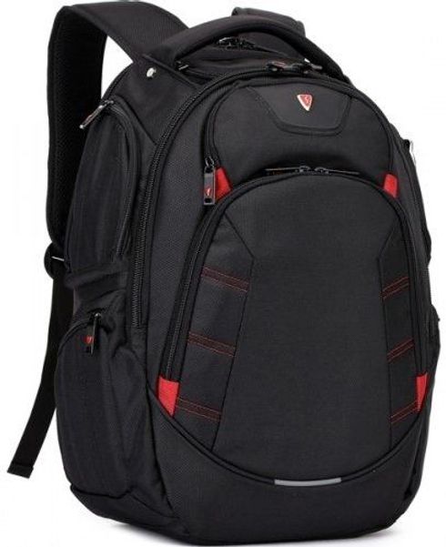 Рюкзак Sumdex PJN-303BK, 37.5 х 50 х 19.5 см, 0.8кг, черный