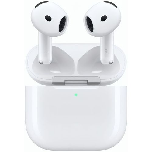 Наушники Apple AirPods 4 ANC A3055,A3056,A3059, Bluetooth, вкладыши, белый [mxp93za/a]