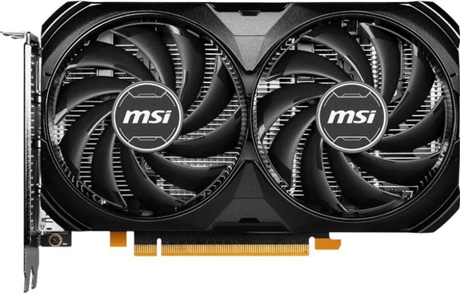 Видеокарта MSI NVIDIA  GeForce RTX 4060 RTX 4060 VENTUS 2X BLACK 8G 8ГБ Ventus 2X Black, GDDR6, Ret