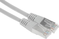 Кабель сетевой HAMA H-200916, RJ-45 (m) (прямой) - RJ-45 (m) (прямой), серый