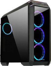 Изображение товара Корпус ATX CHIEFTEC Stallion II  Midi-Tower без БП черный  закаленное стекло RGB подсветка