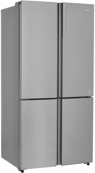 Холодильник трехкамерный HAIER HTF-610DM7RU Total No Frost, Side by Side, инверторный серебристый