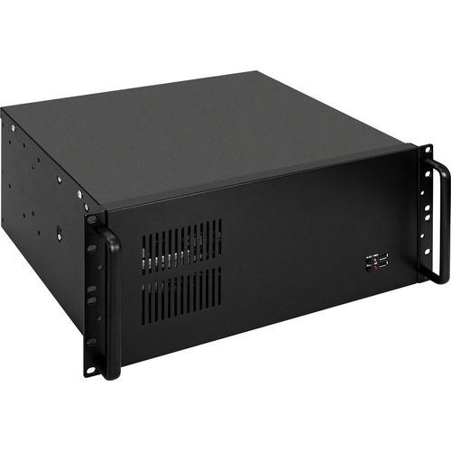 Корпус для сервера монтируемый в стойку EXEGATE Pro 300-08, 4U, черный [ex281235rus]