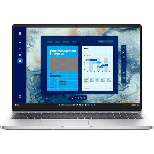 Ноутбук Dell Pro 16 PC16250, 16", IPS, Intel Core Ultra 7 255U 2ГГц, 12-ядерный, 16ГБ DDR5, 1ТБ SSD, Intel Graphics, Linux, серебристый [pro16-7613]