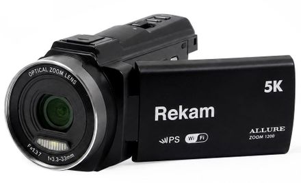 Видеокамера Rekam Allure zoom 1200, черный