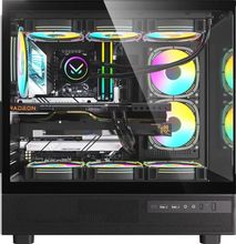 Корпус ATX Formula Crystal Z8 Floe,  черный