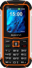 Изображение товара MAXVI R11 Оранжевый - мобильный телефон с двумя SIM-картами и защитой