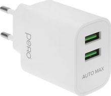 Изображение товара Сетевое зарядное устройство PERO TC02 USB-A Lightning 10.5Вт белое