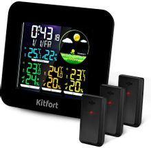 Изображение товара Погодная станция KitFort КТ-3321, черный