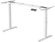 Изображение товара Подстолье Cactus CS-EDLF-WT, с регулировкой высоты, белый