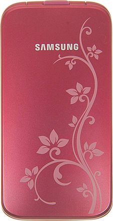 Сотовый телефон Samsung La Fleur GT-C3520,  розовый