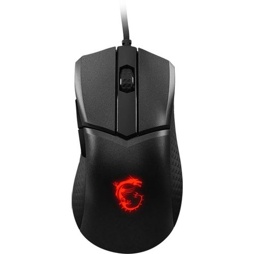 Мышь проводная MSI Clutch GM31 Lightweight, игровая, оптическая, USB, 12000dpi, черный [s12-0402080-cla]