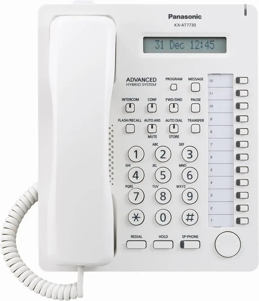 Системный телефон Panasonic KX-AT7730RU – купить в Ситилинк | 1107948