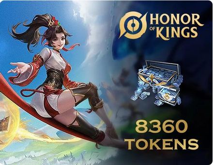 Пополнение игровой валюты HONOR OF KINGS 8360 Tokens, регион: Россия, Весь мир