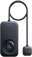 Изображение товара Автомобильное зарядное устройство BASEUS PrimeTrip VW1,  3xUSB-A,  3xUSB-C, USB-A, USB-C, 60Вт, 3A, черный