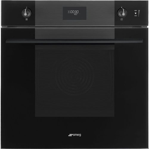 Духовой шкаф электрический SMEG Linea SOP6101S2B3, 68л, дверца с 4 стеклами, черный