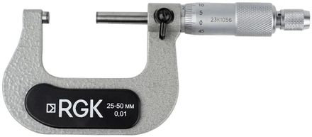 Микрометр RGK MCM-50,  25-50 мм,  разм.шага:0.01мм [756976]